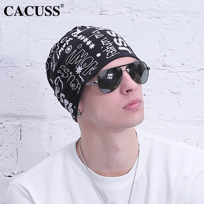 CACUSS м     μ ҳ  2017   ȭ Turban ڸ ľ/CACUSS Fashion Mens Summer Beanie Letter Prints Washed Cotton Turban Hats For BoyS Girl